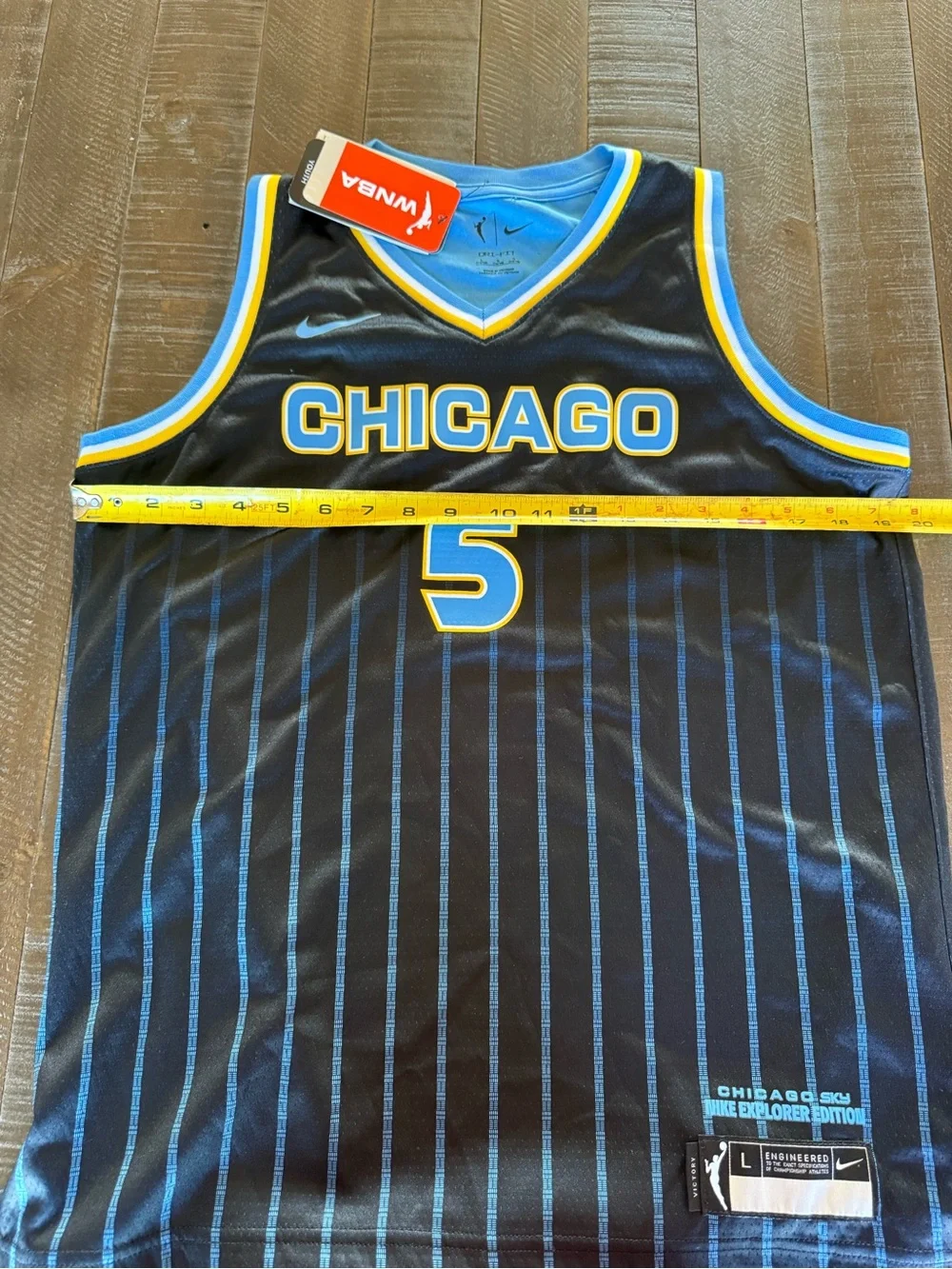 NWT Nike Chicago Sky Basketball Jersey Kids Large 14/16 #5 Reese (282)